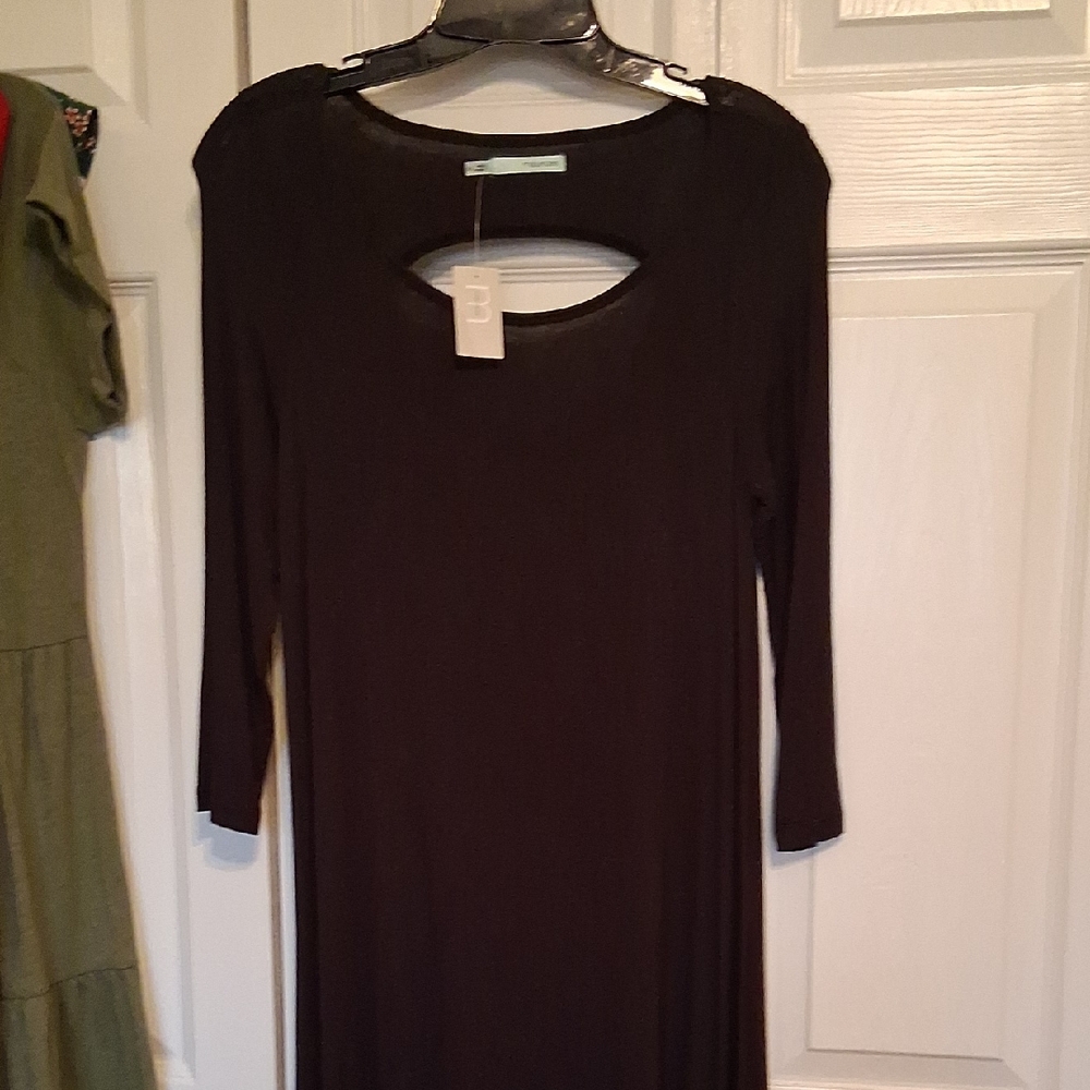 Maurices Black Long Sleeve Dress